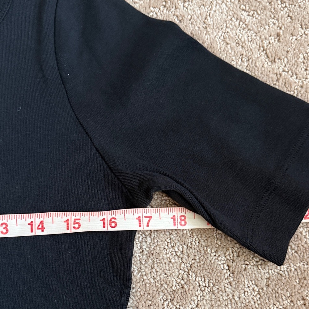Michael Stars Black Short Sleeve Tee-NWT Size M - Picture 6 of 7